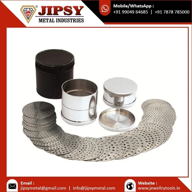Diamond Washing Cup Gemstone Cleaning Glass Jar with Sieve