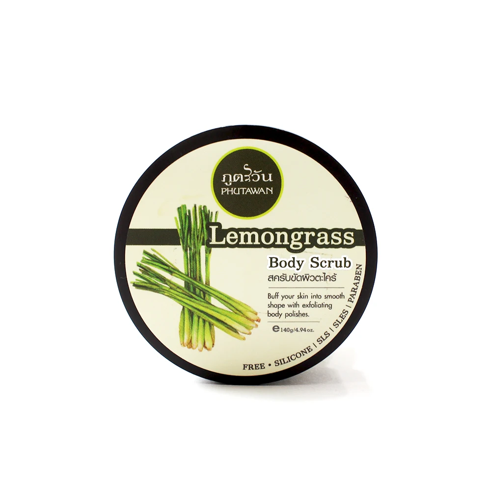 
Высококачественный скраб для тела Lemongrass 140 г, отшелушивающий натуральный ингредиент для кожи, оптовая продажа OEM/частная торговая марка 