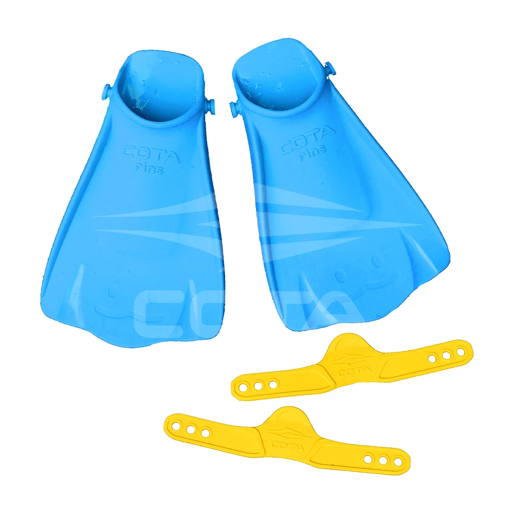  COTA плавучие мягкие резиновые плавники для дайвинга детей плавательная тренировка вместо силиконовых плавников