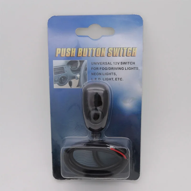 Универсальный автомобильный кнопочный выключатель «сделай сам», 12 В постоянного тока