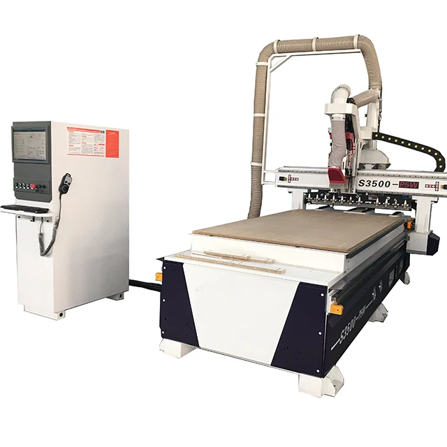 1325 ATC 9KW HQD Wood CNC Router Machine With Back 8 Tools Linear ATC Price