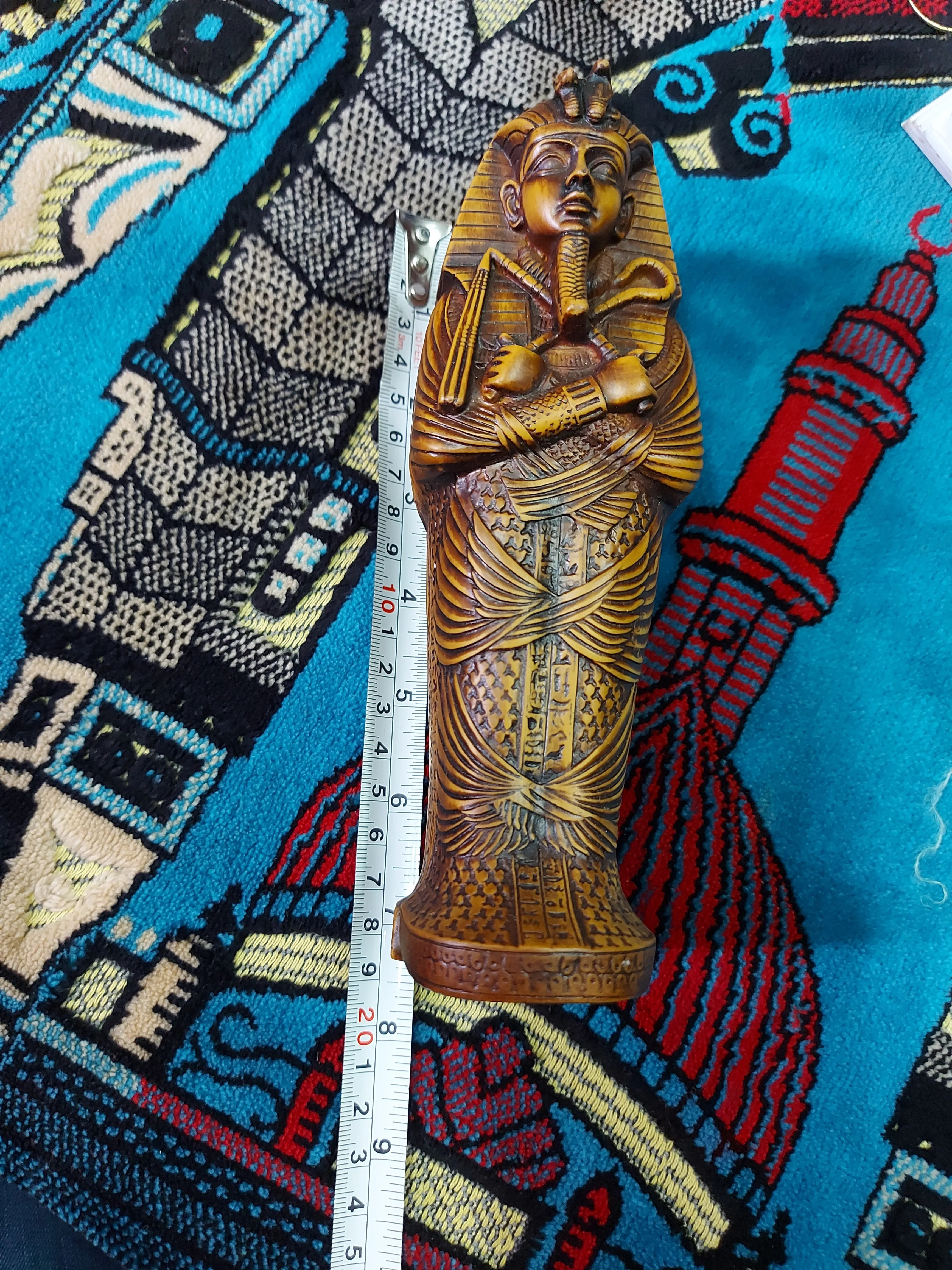 Polyester Statues Ancient Egyptian Pharaonic Coffin  For  Wall Decoration