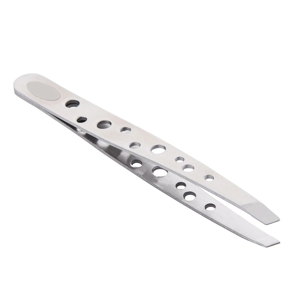 Классический дизайн Профессиональный пинцет для бровей высокое качество из нержавеющей стали в наличии много цветов домашнего использования