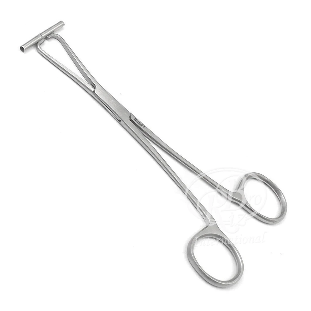 Septum Ring Piercing Clamp Forceps Long Tube Tunnel for Nose
