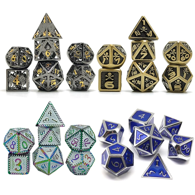 Custom 50mm Jumbo Aluminum Polyhedral Dice Necklace Dungeons And Dragons Dnd Rpg Mtg Table Game Red D4 Dice Set Precision Dice