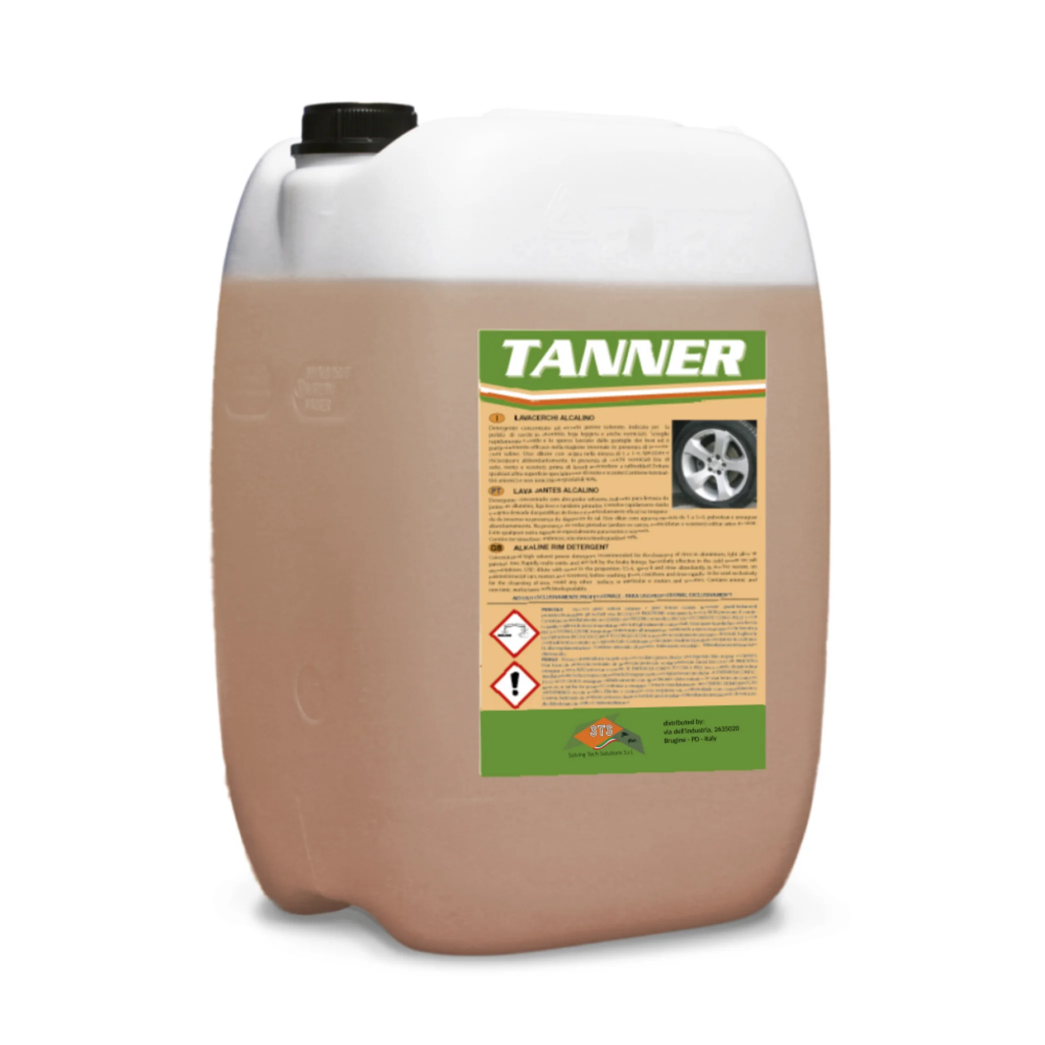 Сделано в Италии, таннерная концентрированная Щелочная мойка