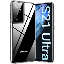 TORRAS Diamond Series For Samsung Galaxy S21 Ultra 6.8 Inch Hard PC Shockproof Clear Slim Thin Mobile Cover Phone Accessories