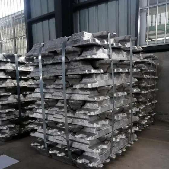 
Pure Aluminium ingots 99.7 in stock 