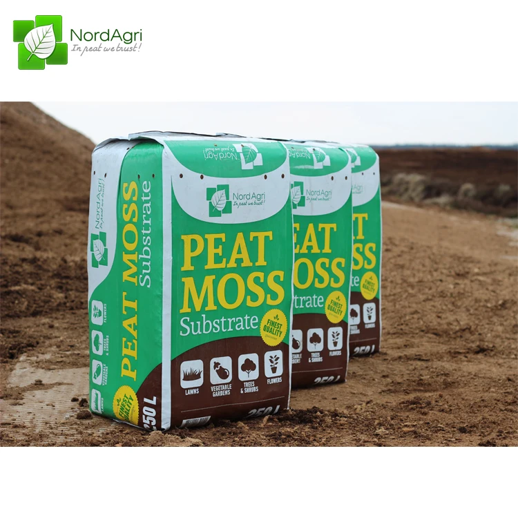 Trusted Supplier of Custom Fertilized 0-40mm Peat Moss Sphagnum for Bulk