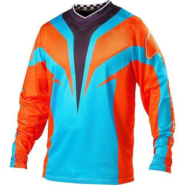 MEN MOTOCROSS Jersey Mountain Bike Clothes Bicycle Cycling MTB CLOTHING BMX Jersey Motorcycle Cross Country Shirt Ventilation
