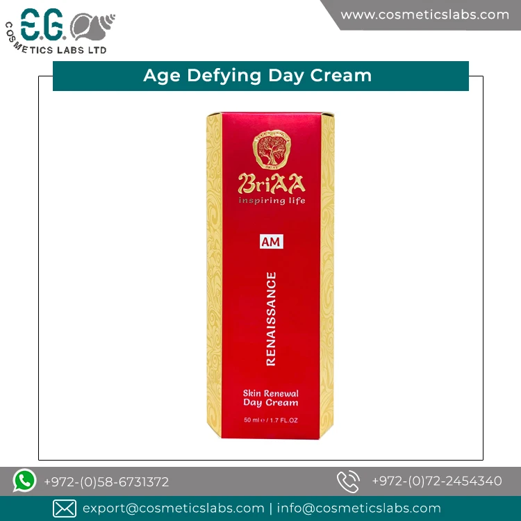 2021 Top Selling 100% Natural Face Care Anti-Aging Age Defying Day Cream from OEM Manufacturer