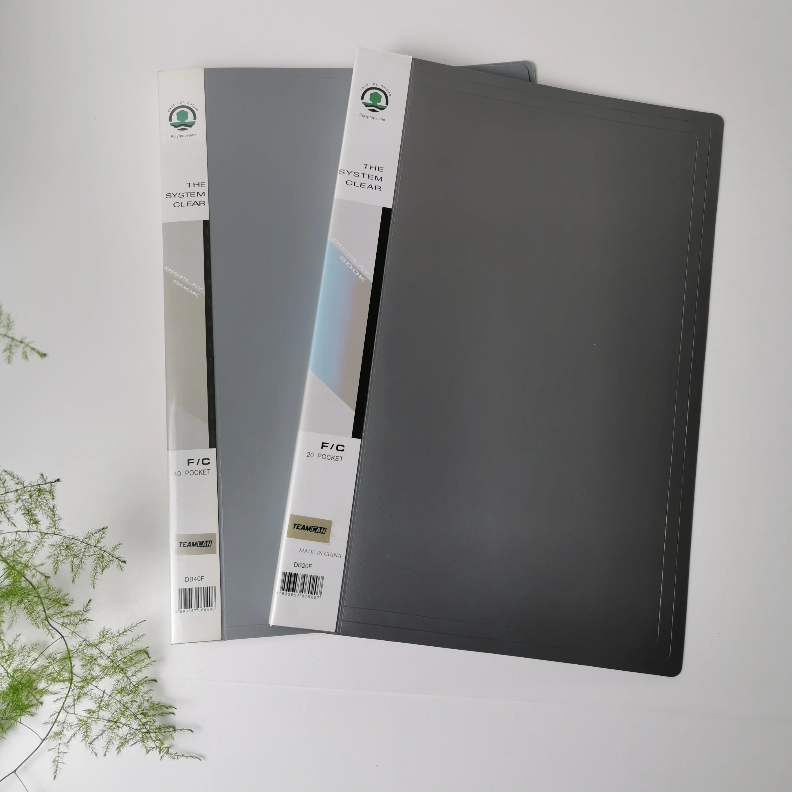 New Product 100 Pockets Pp Material F/c Display Folders Filing Products Office Supplies Display Book