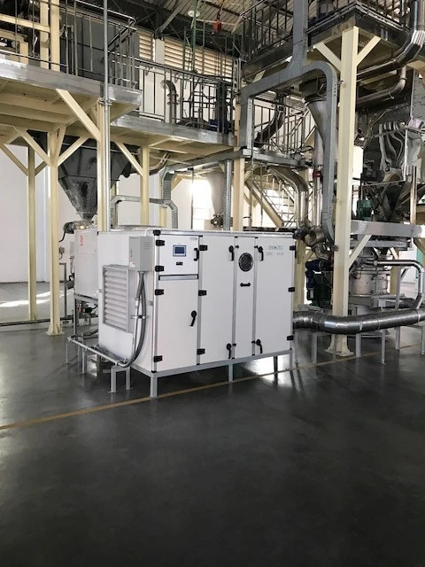 Silica Gel Rotor Electric Power Source Warranty 1 Year Dehumidifier EST- 3300 Export From Thailand