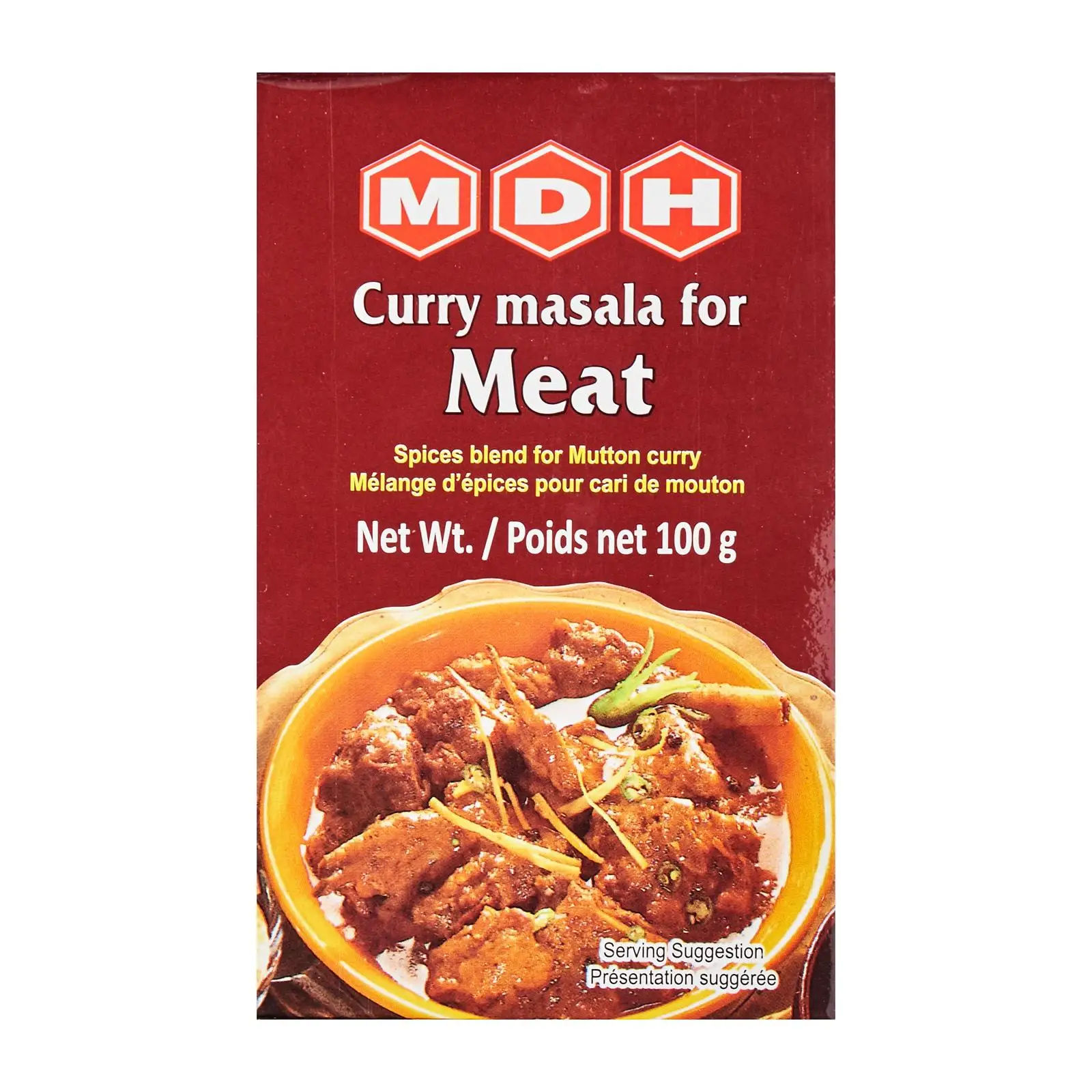 Mixed Spicies MDH Meat Curry Masala 100g Powder High Quality 36 Months Shelf Life From India