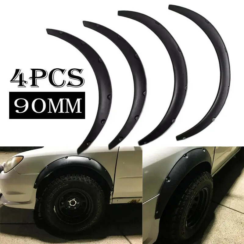Guwo лидер продаж автозапчасти высококачественные накладки для крыльев 3 5 дюйма комплект сверхшироких накладок на колеса Ford Ecosport