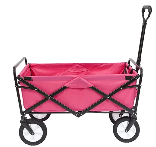
Garden Sports Collapsible Folding Outdoor Utility Wagon Festival Party Camping Hand Trolley Cart with 4 Wheels 