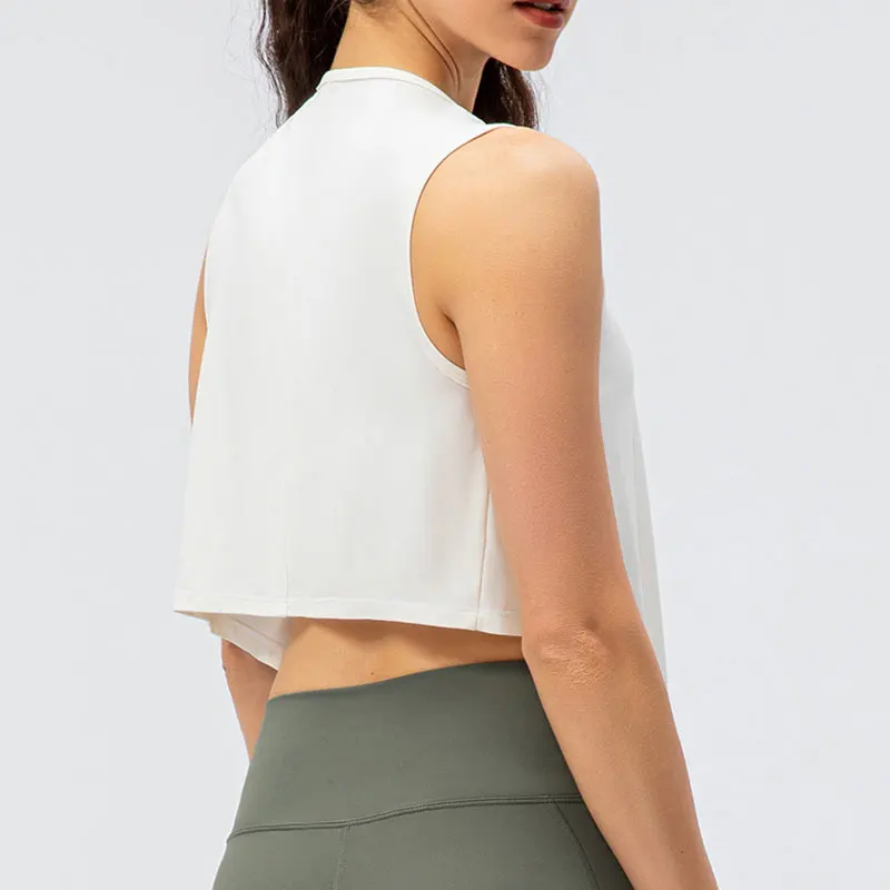 New Women Sport Vest Breathable Yoga Clothes Running Fitness Blouse in Multiple Color