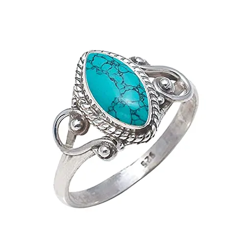 German silver Fashion Jewelry Rings Assorted Crystal Jewelry Boho Rings Wholesale Jewelry Handmade America Gift Made in India