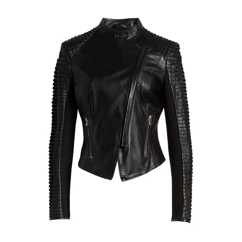 
New Design original Top High Quality Pure 100% Women Leather Jacket 