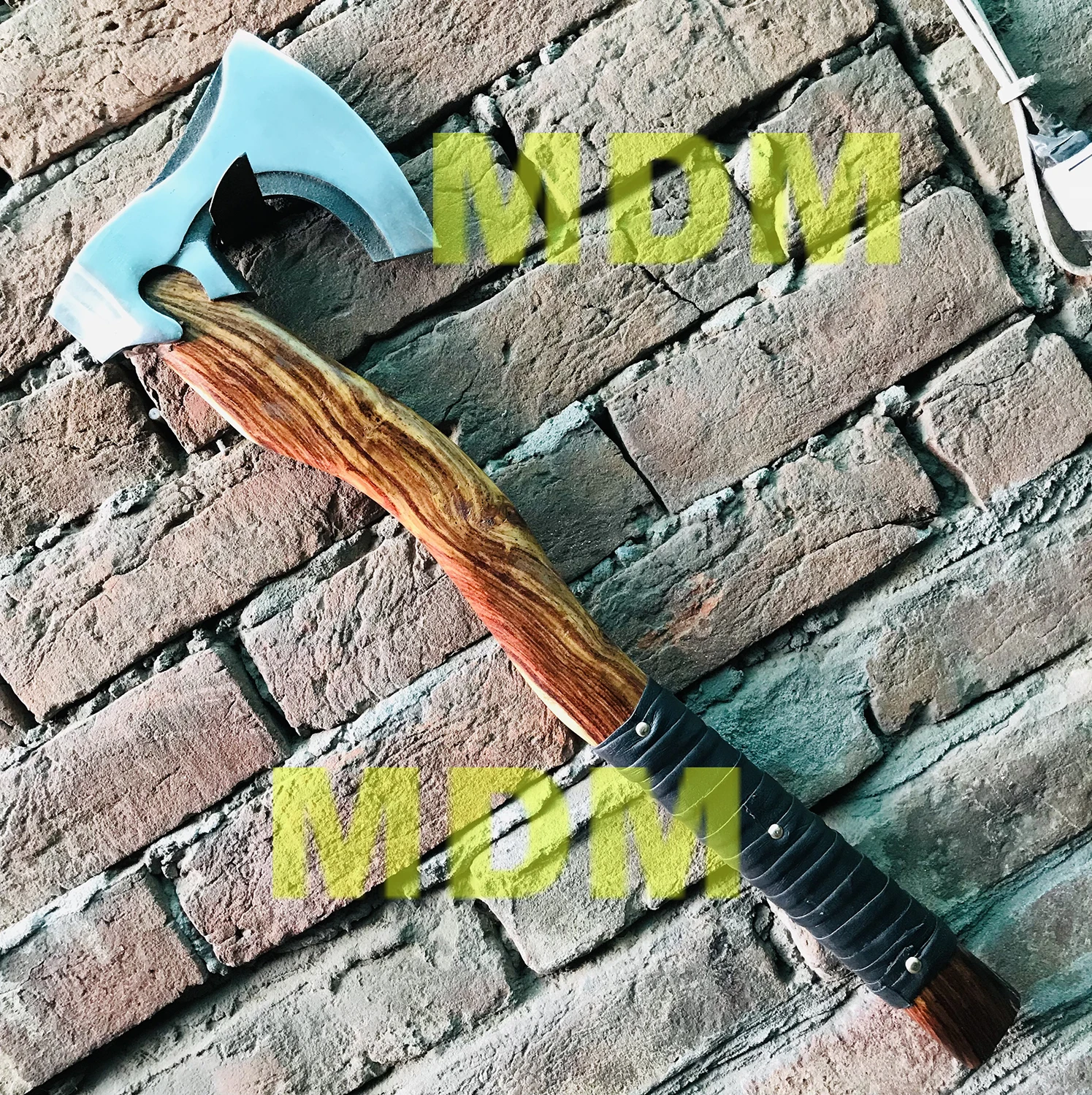 Wholesale Quality Handmade High Carbon Steel Axe Head Viking Axe Hatchet Axes Hatchets Carbon Steel with leather sheath