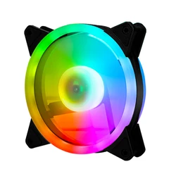 Ready To Ship 12V Computer Radiator Air Cooler Cooling Fans 3Kits Ventiladores RGB Fan 120mm AURA SYNC For PC Case