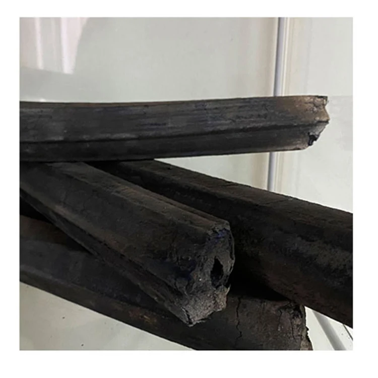 Bulk Quantity Manufacturer of Chemical Free Briquette Shape Tropical Mixed Wood Sawdust Made Charcoal