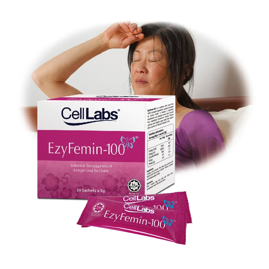 GMP Certified Clinically Tested Healthcare Supplement Botanical Drink Effective for Menopause Symptoms