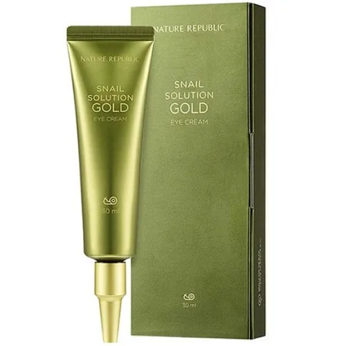 NATURE REPUBLIC snail solution gold eyecream 30ml