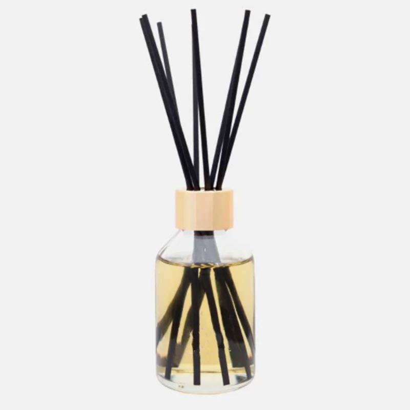 Luxury Packaged Natural Home Reed Diffuser Wholesale Glass Bottle with Rattan Sticks for Car Bathroom Travel-Home Fragrance