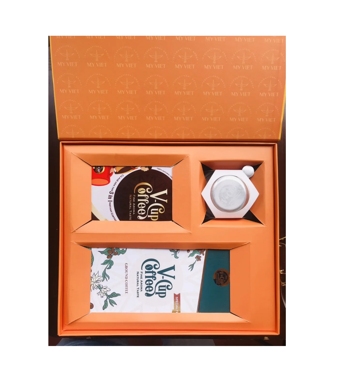 
Vietnam Ground Coffee Robusta Arabica My Viet Gift Set Ground Coffee/3 in 1 Classic/4 in 1 Cappuccino Good Price 