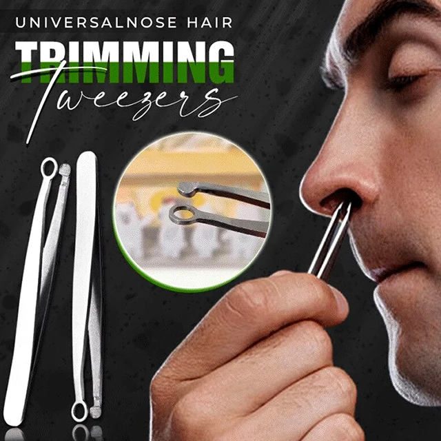 Профессиональный пинцет для бровей из нержавеющей стали