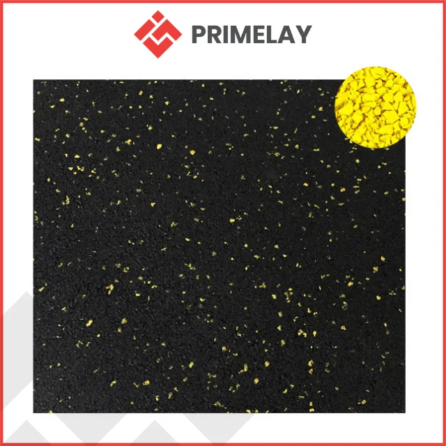40mm gym noise reduction rubber flooring gym laminate flooring EPDM colorful rubber gym flooring by Primelay Malaysia