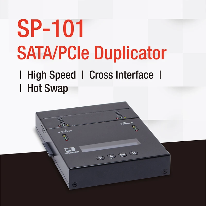  Дубликатор SATA NVMe с двумя интерфейсами от 1