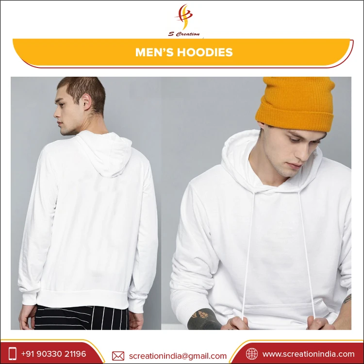 OEM Customized Sportswear Pure Color Cotton Fleece Hoodie Slim Fit Men Fleece Hoodies for Sale