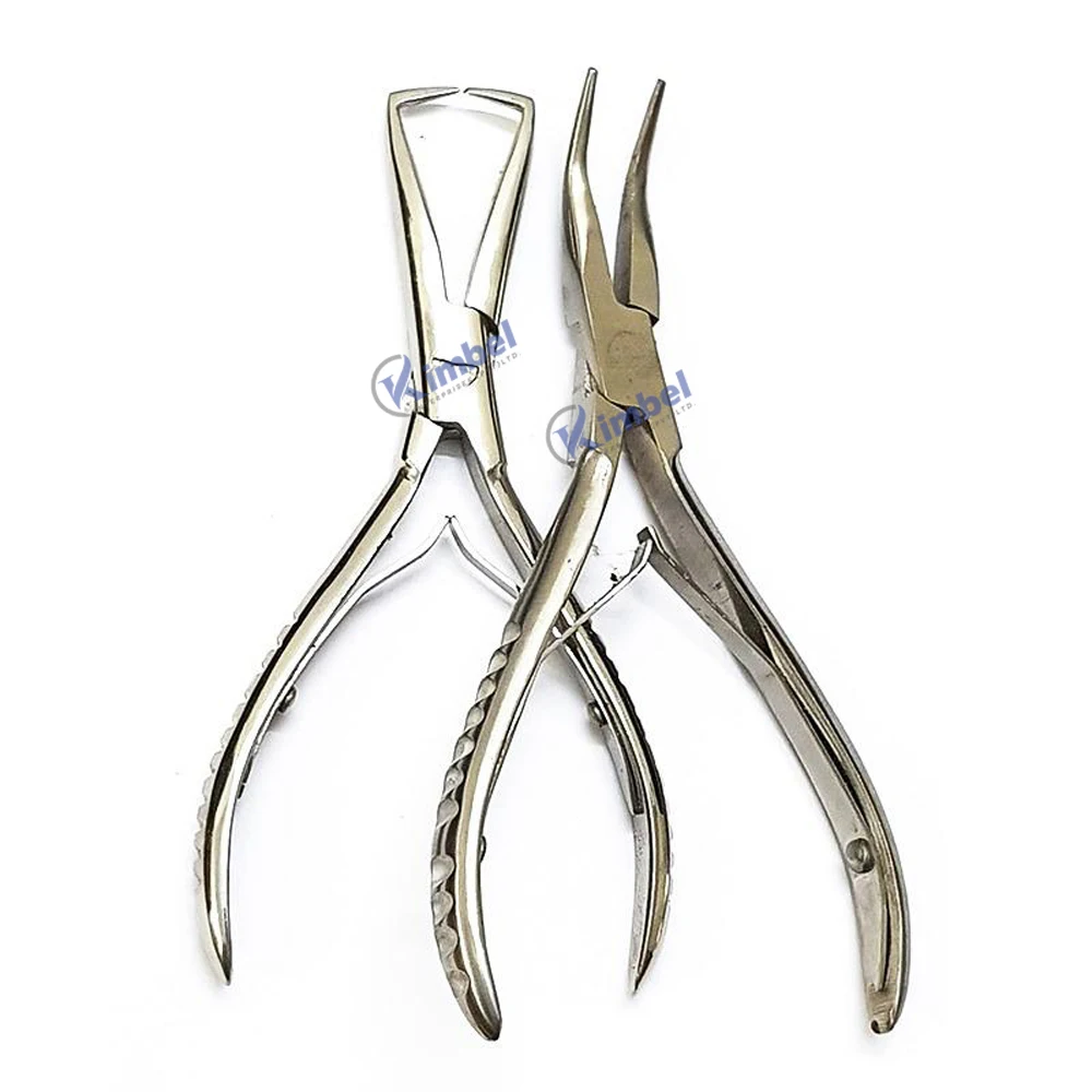 Stainless Steel Hair Extension Pliers Sets Kit with Hook Needle Professional Wholesale Hair Extensions Tools With Custom Label