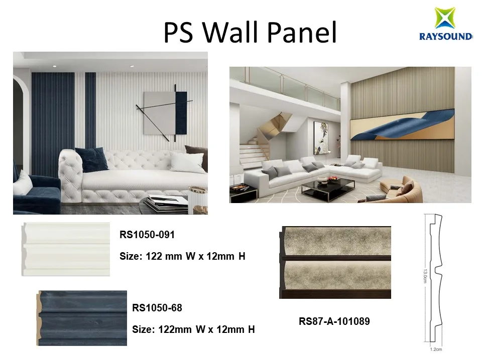 Direction  Manufacturer wall decoration easy to install ps wall panel RS1047 RS1020