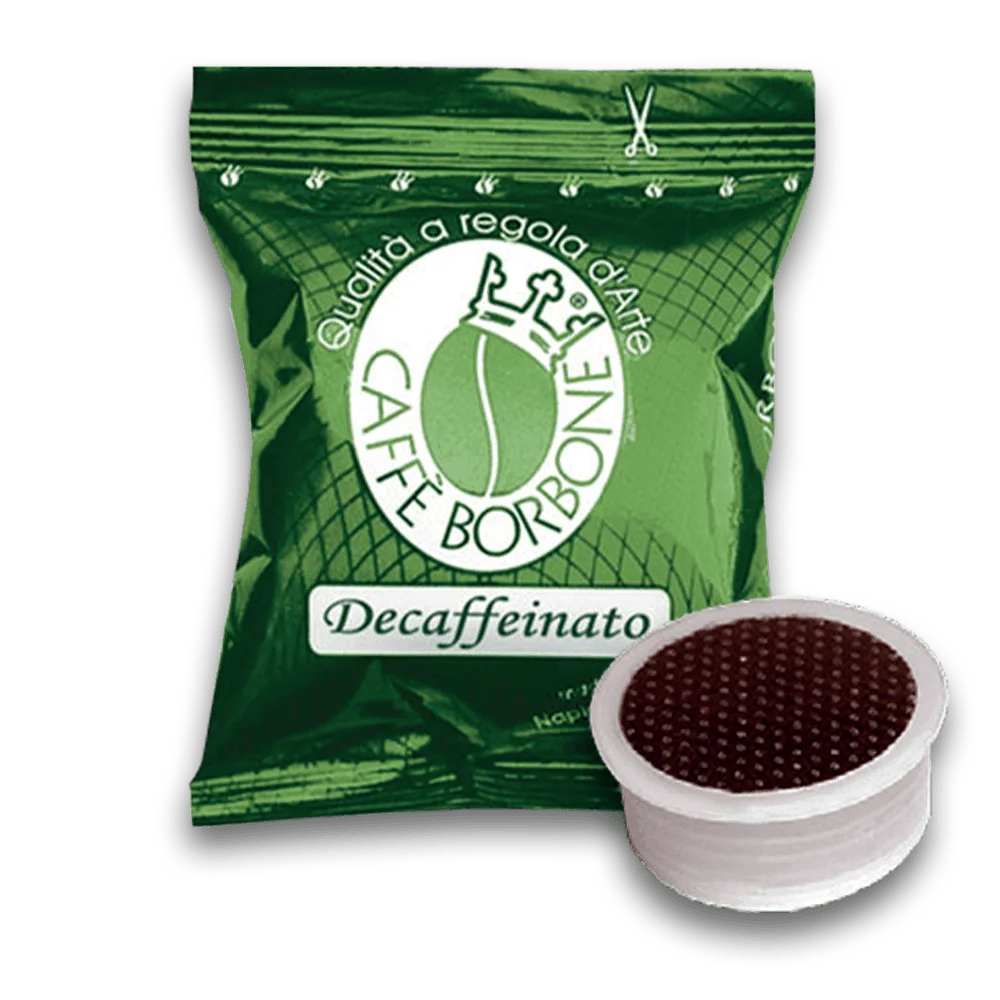 
Совместимые капсулы с бытовыми кофеварками от lavgirl (R)* Point (R)* - 70% Robusta 30% Arabica Caffe Borbone GREEN DEK 