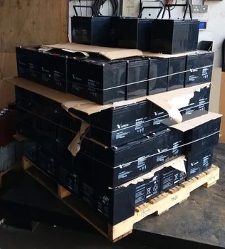 Manufactory used plate drained lead acid battery