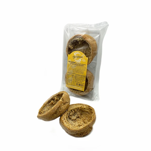 Высококачественный хрустящий хлеб tegamini integrali ручной работы с итальянской белой зернистой структурой для приготовления пищи на экспорт