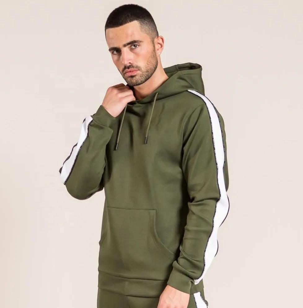 ASSI SPORTS OEM Pakistan Factory Sportswear Casual  tow piece cheap Tracksuit Hooded Jogging Men Jogger Track Suit design