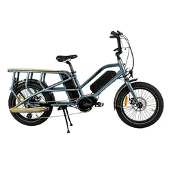 Электрический велосипед с двойным аккумулятором 48 в 30 Ач для доставки, велосипед для зарядки с двигателем bafang 500 Вт, средний привод, электрический велосипед