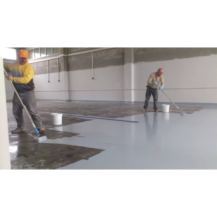 Waterproof Epoxy Paint Coating for Floors - Water, oil and chemical spill resistant