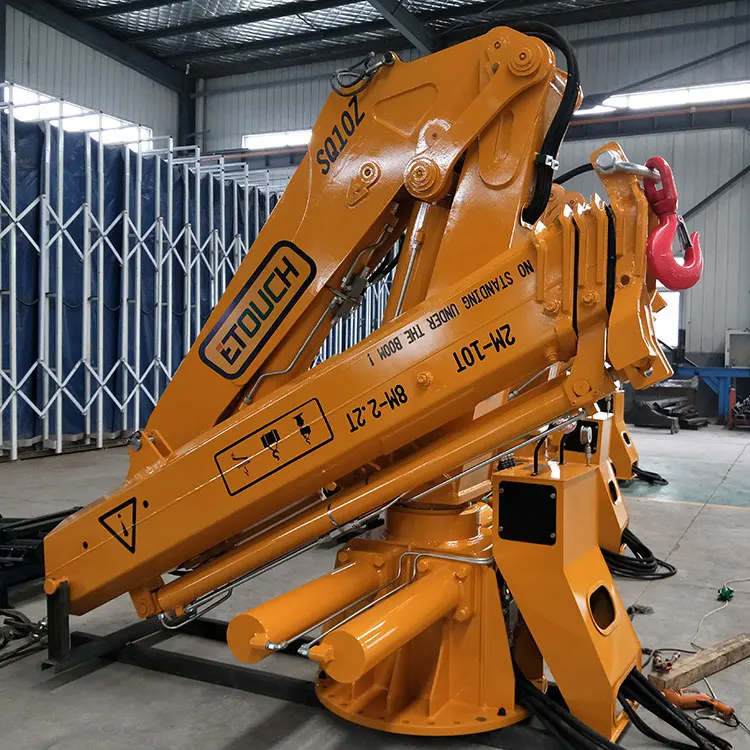 Marine Hydraulic Pedestal Knuckle boom crane