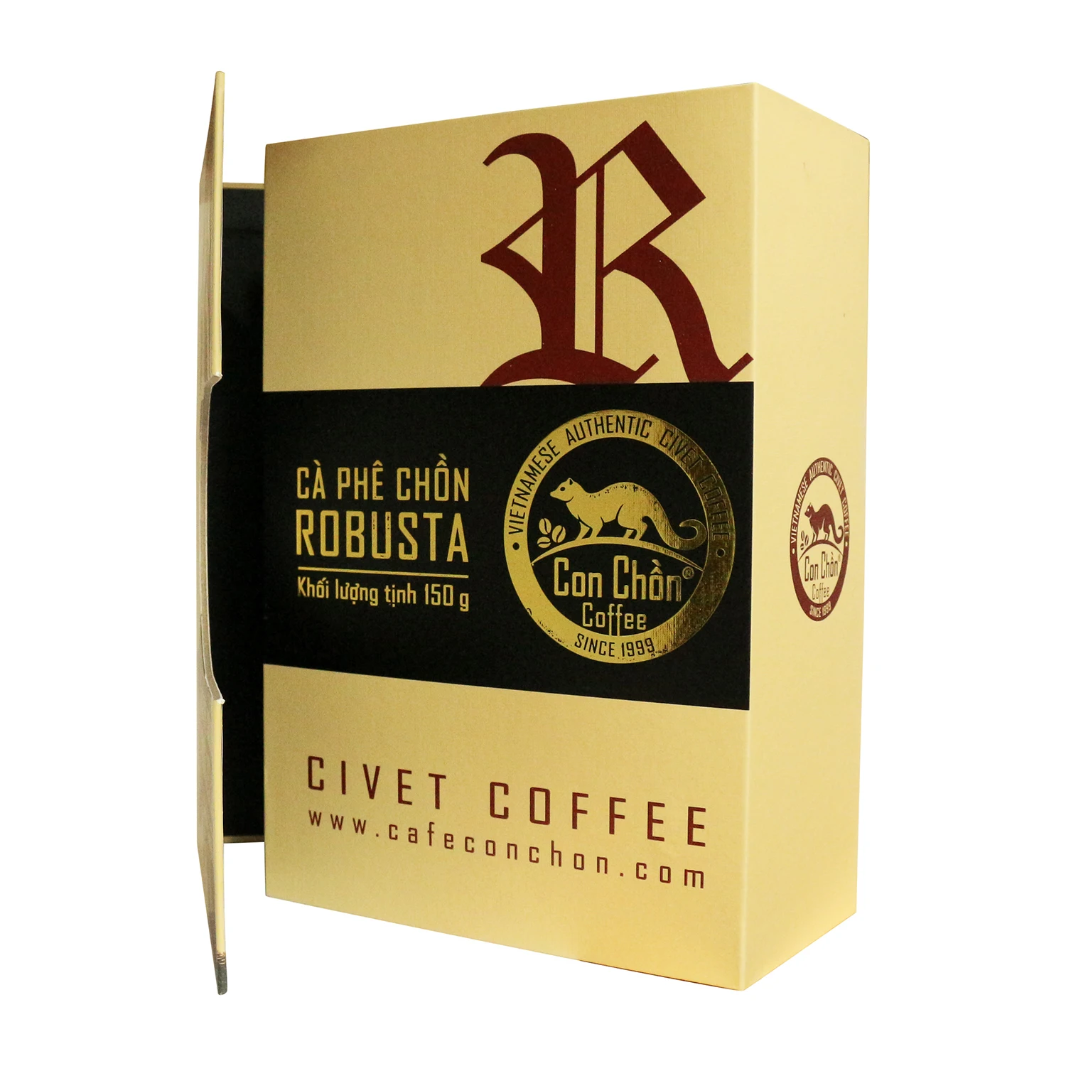  Аутентичный КОФЕ Robusta Civet (Kopi Luwak) - 100% сертифицированный-среднее жареное качество из Вьетнама