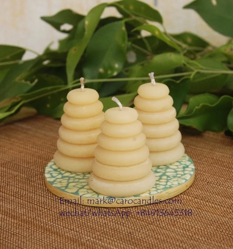 
Pure Handwork long burn decoration pillar candle 