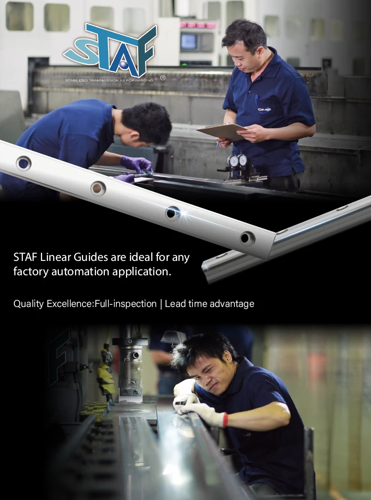 
STAF BGXH45BE linear bearing Smooth Moves Guideway 