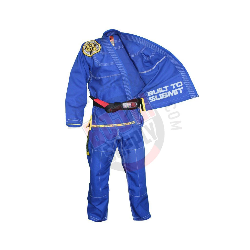 Brazilian Training MMA Grappling Mixed Martial Arts Jiu Jitsu Gi BJJ Suit Black