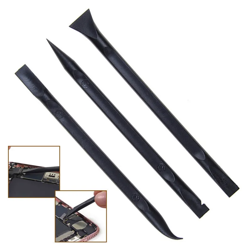 3 PCS  Carbon Fiber Plastic Spudger for Mobile Phone Repairing Opening Pry Tool Anti-static Spudger Kit