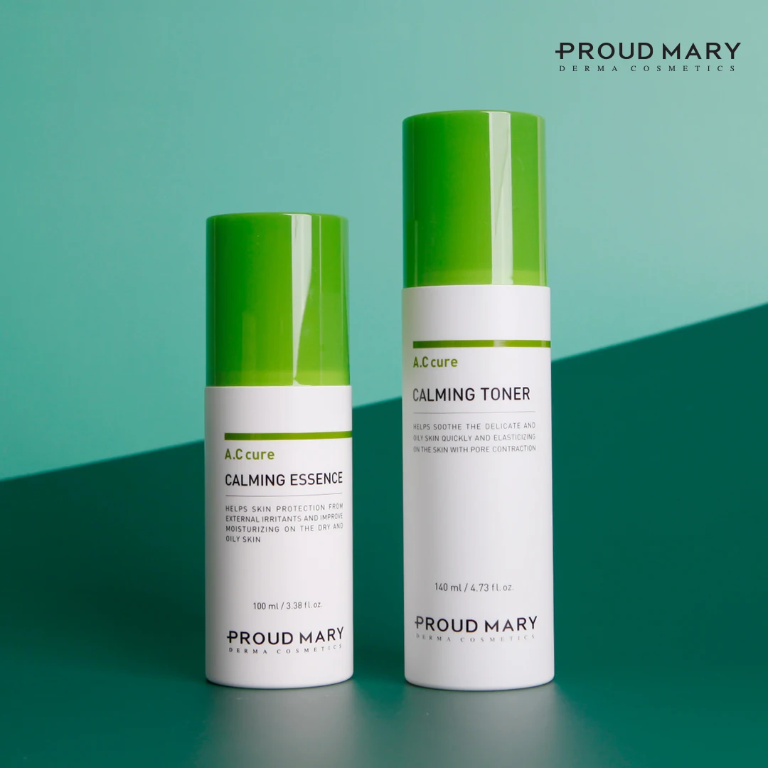 Эссенция для ухода за акне Proud Mary с функциями успокаивающей чувствительной кожи увлажнения и очищения пор Корейская 100 мл