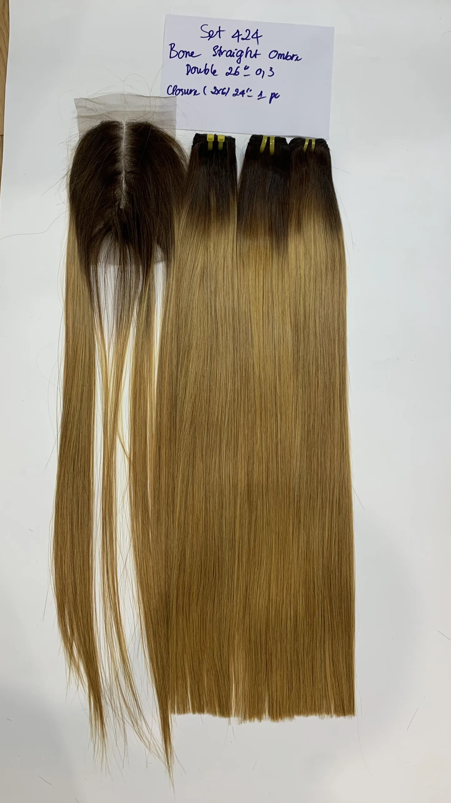 Plan color ombre супер двойные человеческие волосы прямые 12 дюймов no tang nit лучшее качество 100% натуральные от Livihair Vietnam